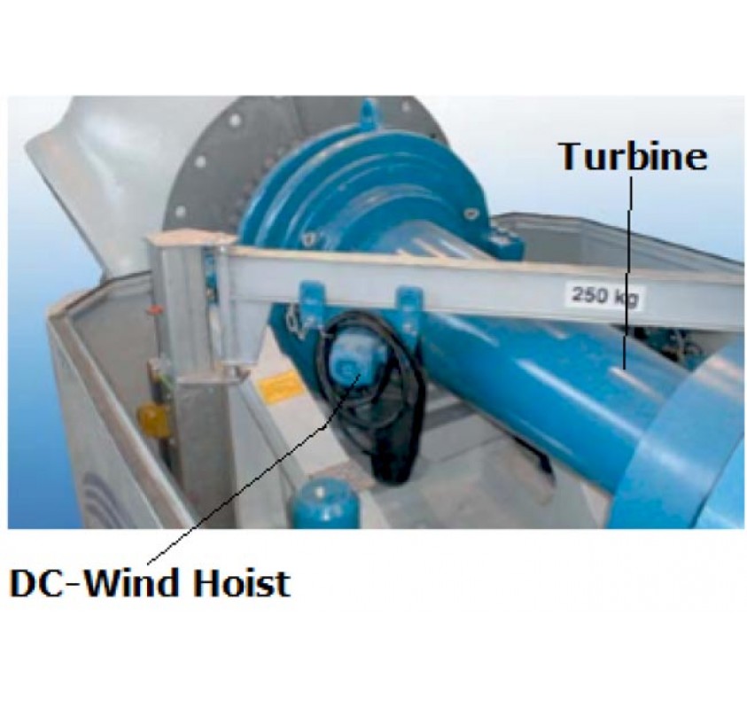 Demag DCWind Electric Hoist Wind Turbine Hoist Lifting Gear Direct